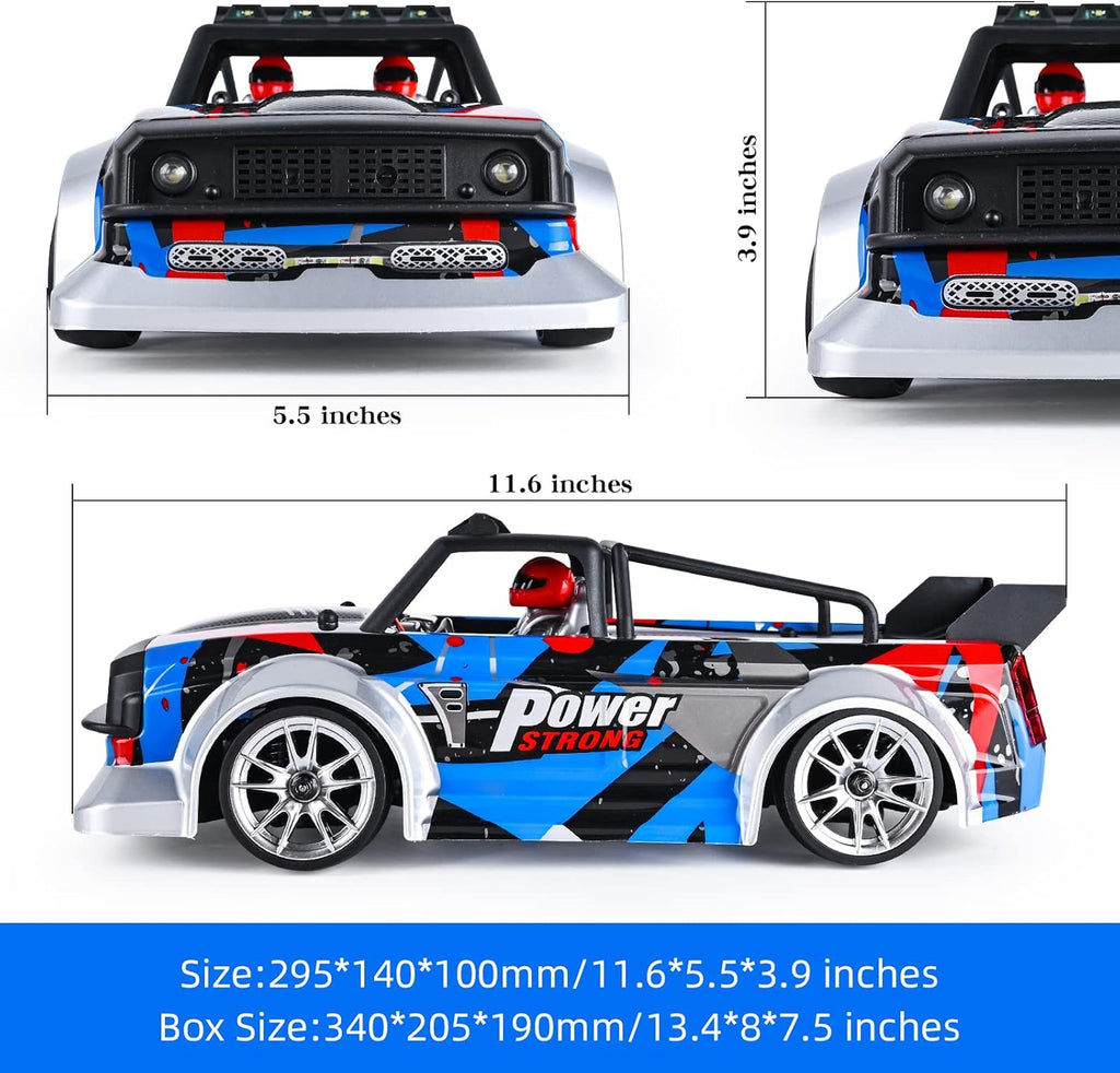 Blue 1/16 Scale RC Drift Car Z1225