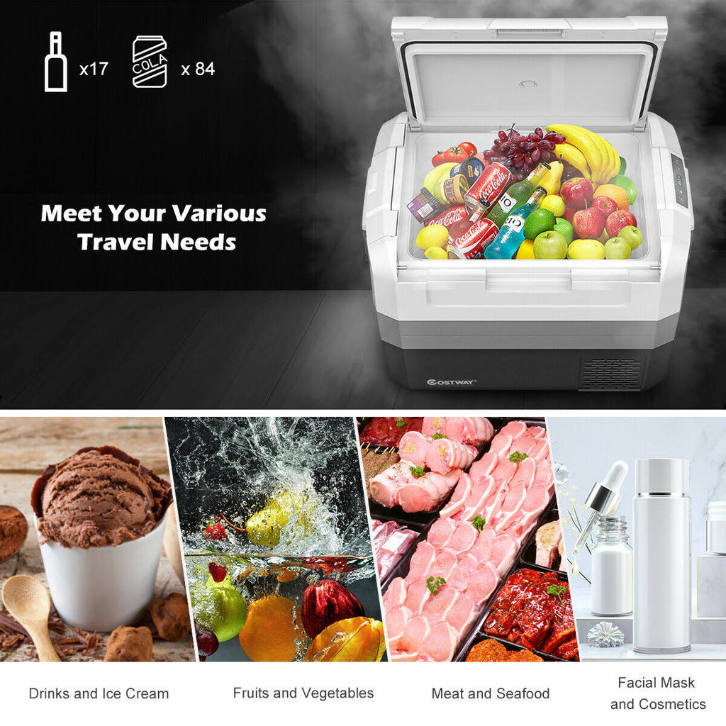 58 Quart Portable Electric Car Cooler L487885