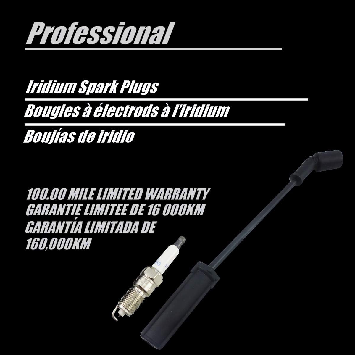 Spark Plug Wires Pack of 2 Q7299