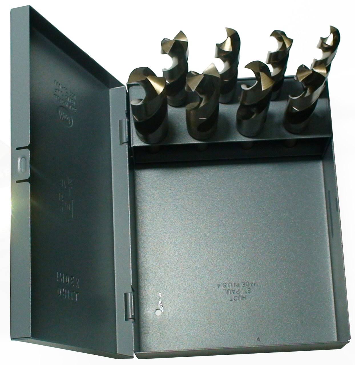8 Piece Cobalt Reduce Shank Drill Bit Set E1652