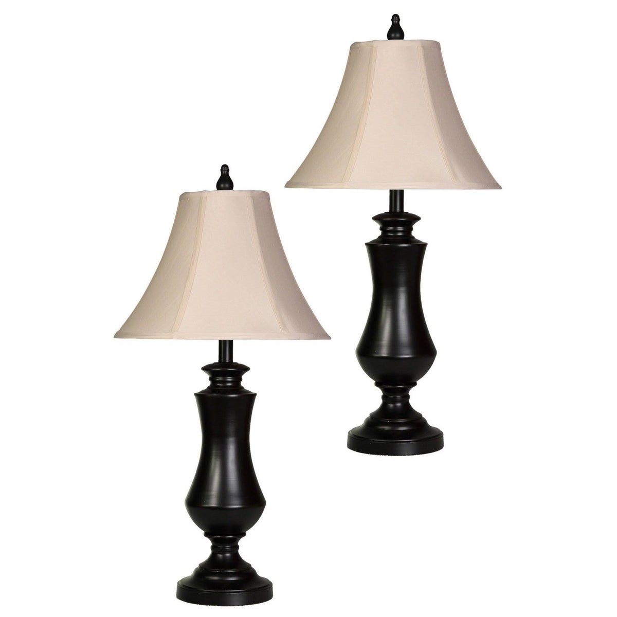 Set of 2 Bronze Buffet Lamps H53428