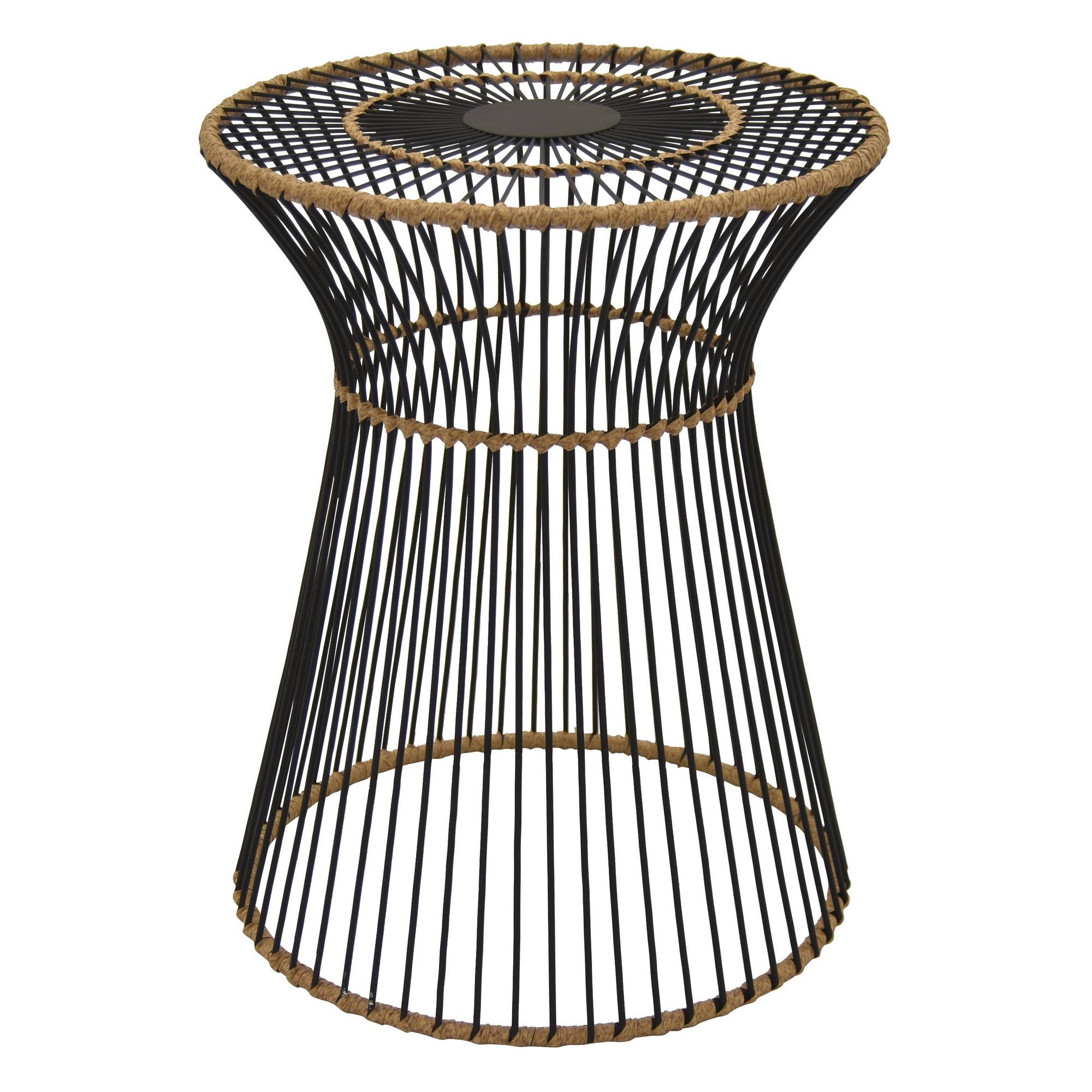 Black Metal Plant Stand V8548