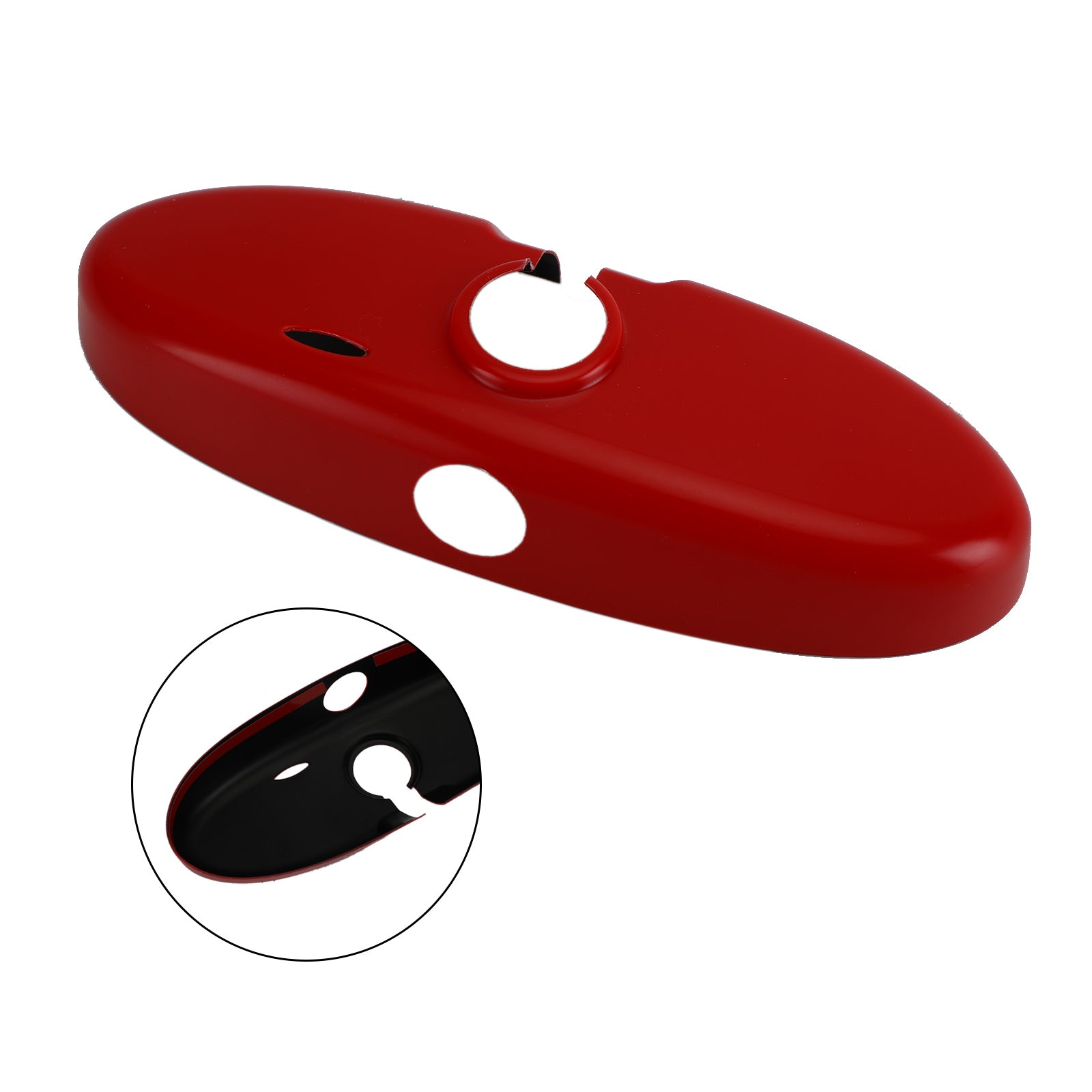 Red Rear View Mirror Cover B50122