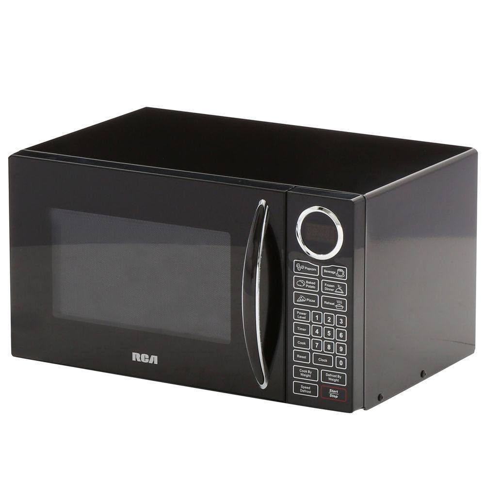 0.9 Cu. ft. Countertop Microwave in Black N236014