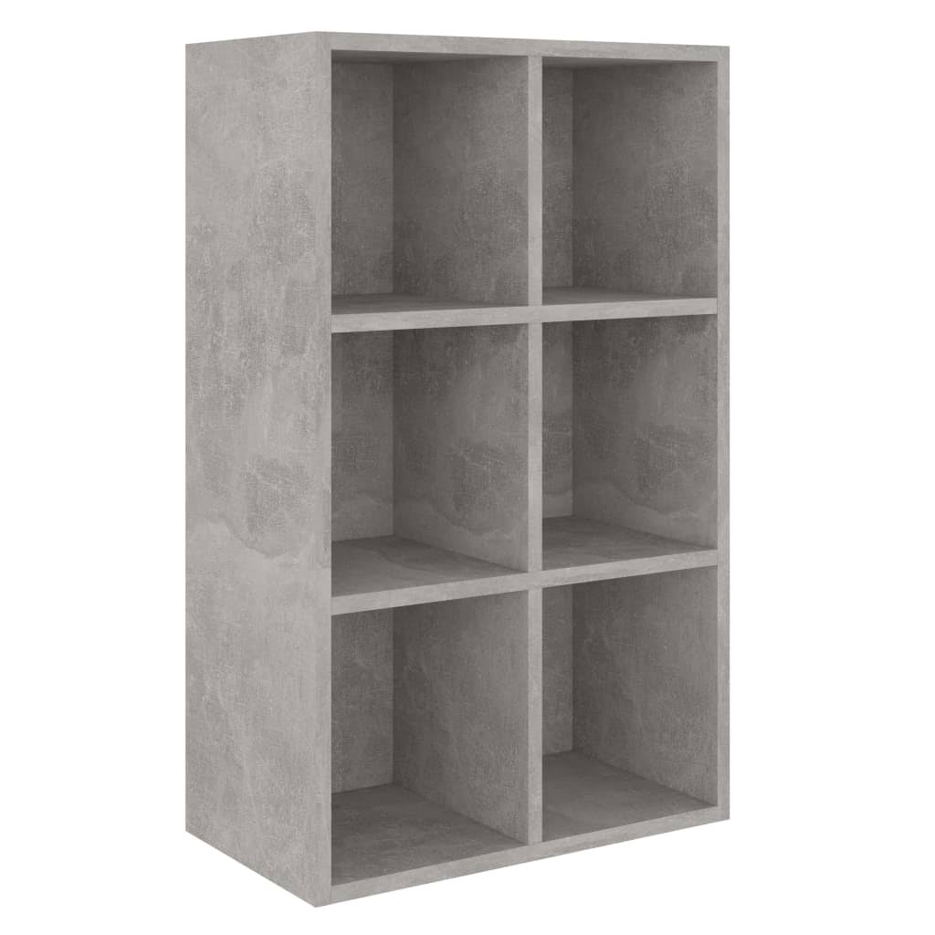 Gray Book Cabinet Sideboard Chipboard B270354