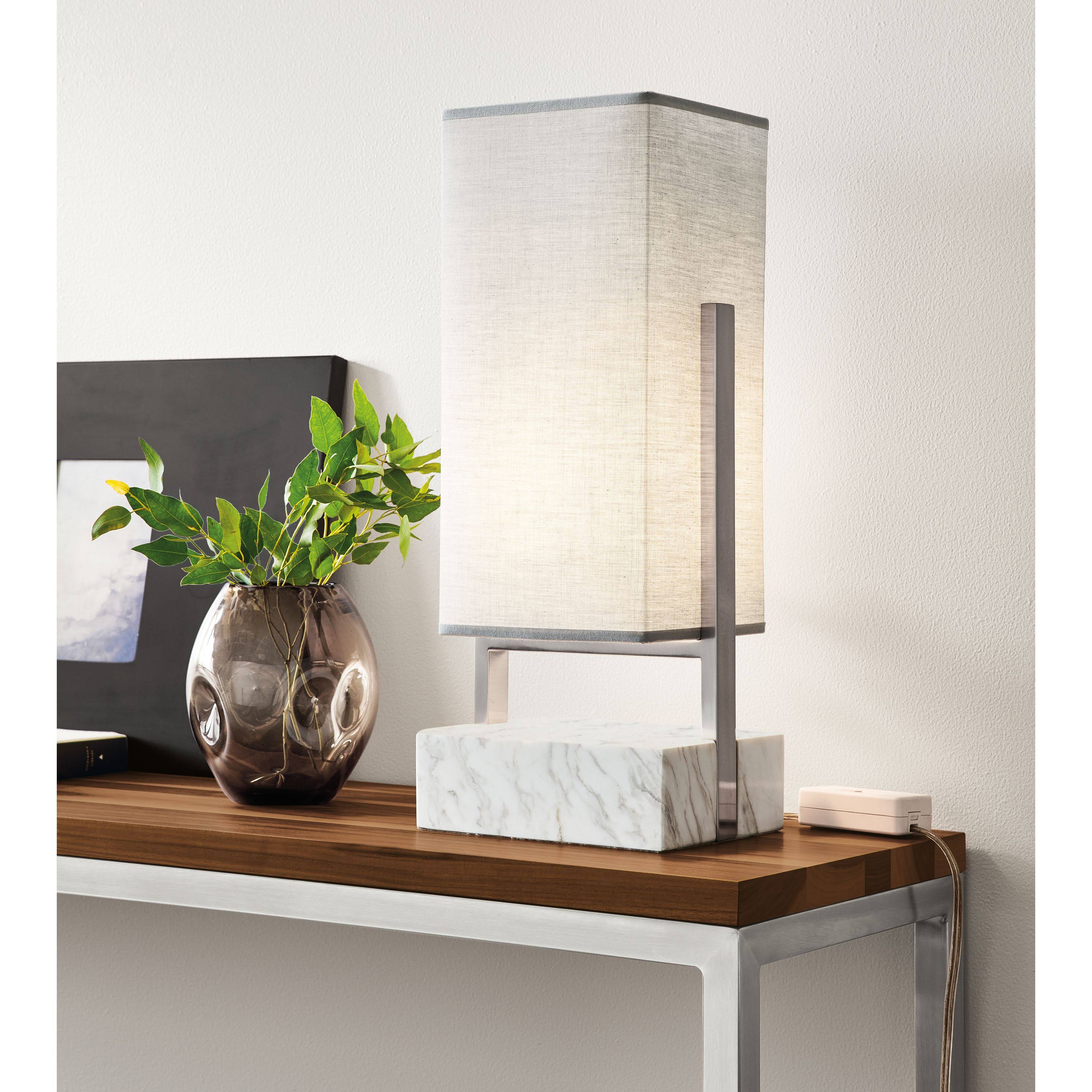 Clear Tempered Glass Console Table with Stainless Steel Frame X79855
