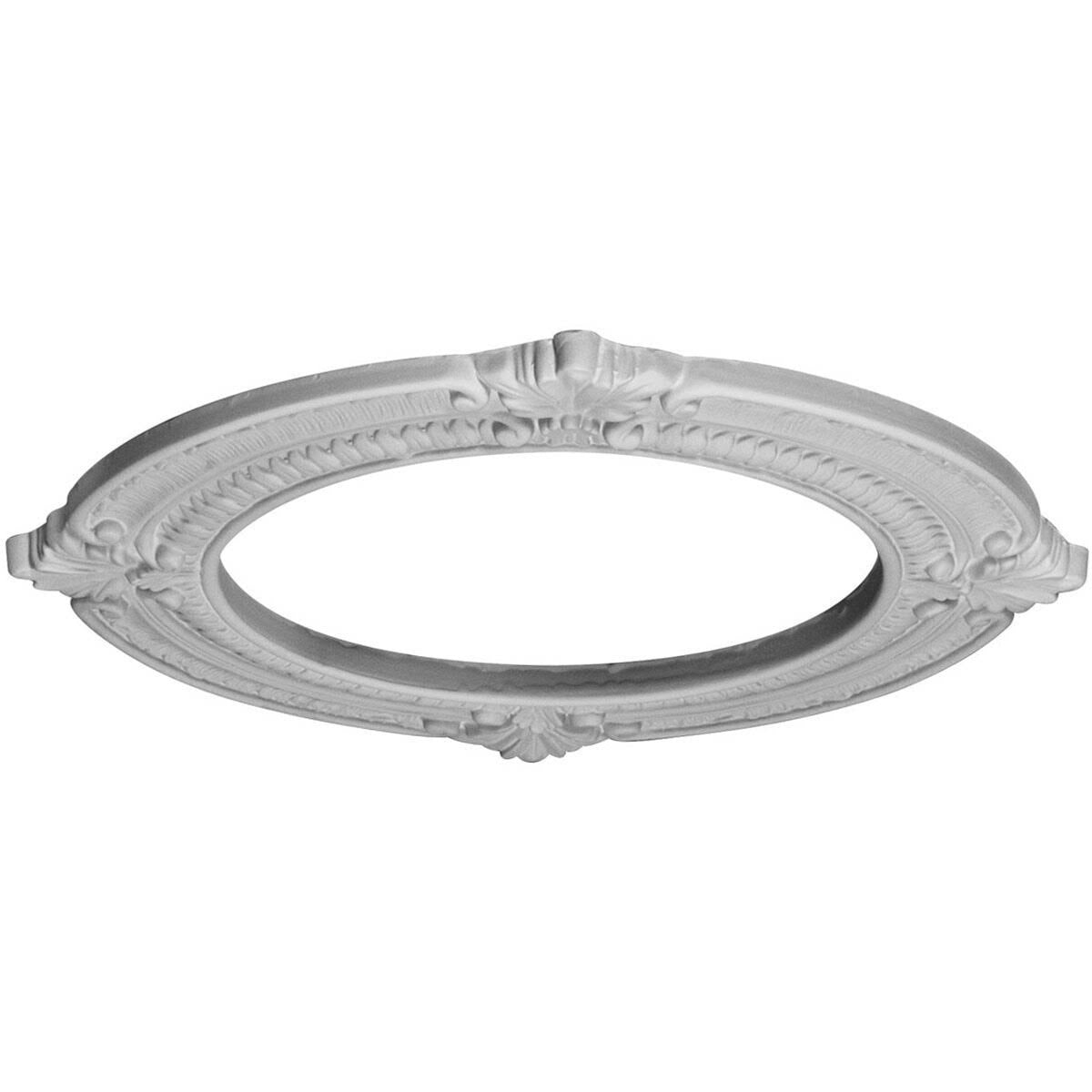 Hand-Painted Golden Oak Ceiling Medallion R426843