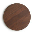Round Walnut Lazy Susan D1971