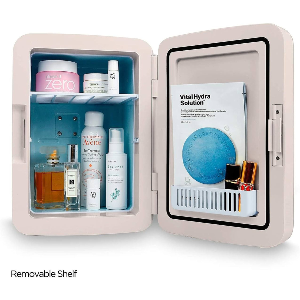 10L Portable Cooler Mini Fridge White N257466