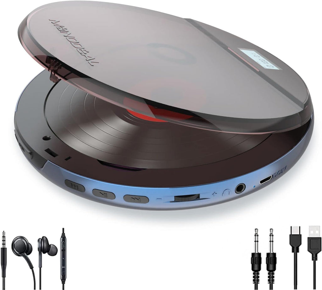 Portable CD Player with Headphones T114