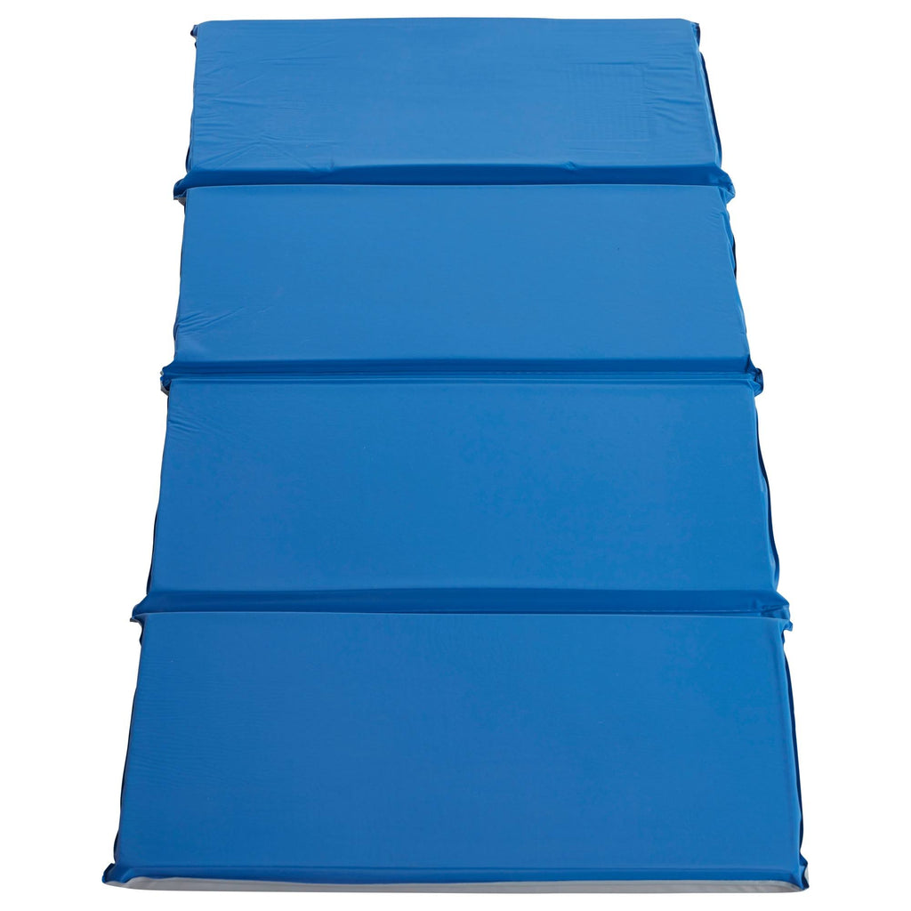 Blue and Grey 5-Pack Folding Rest Mat J3225