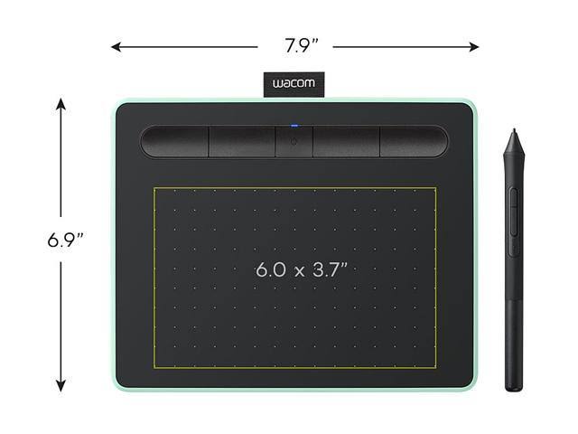 Wireless Graphics Tablet Pistachio Green/Black C976