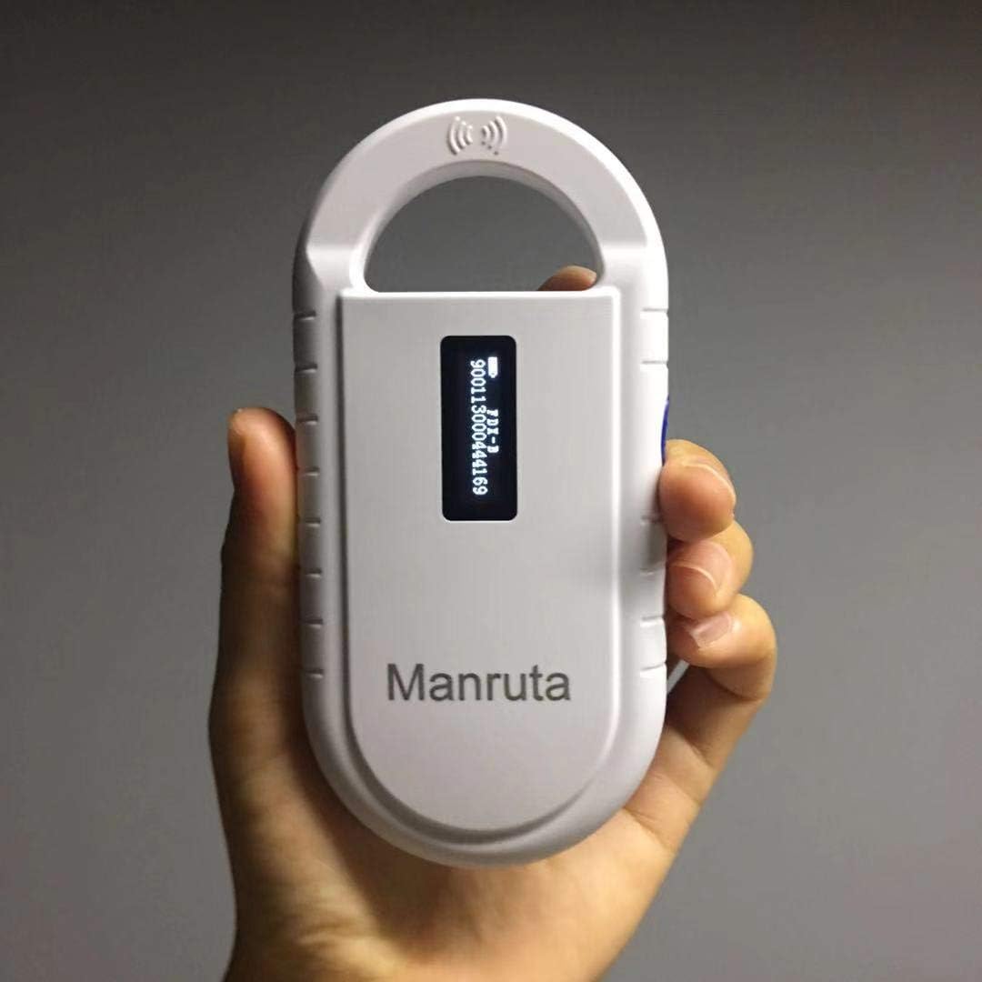 134.2khz Pet ID Microchip Scanner and Reader Pack of 2 J678