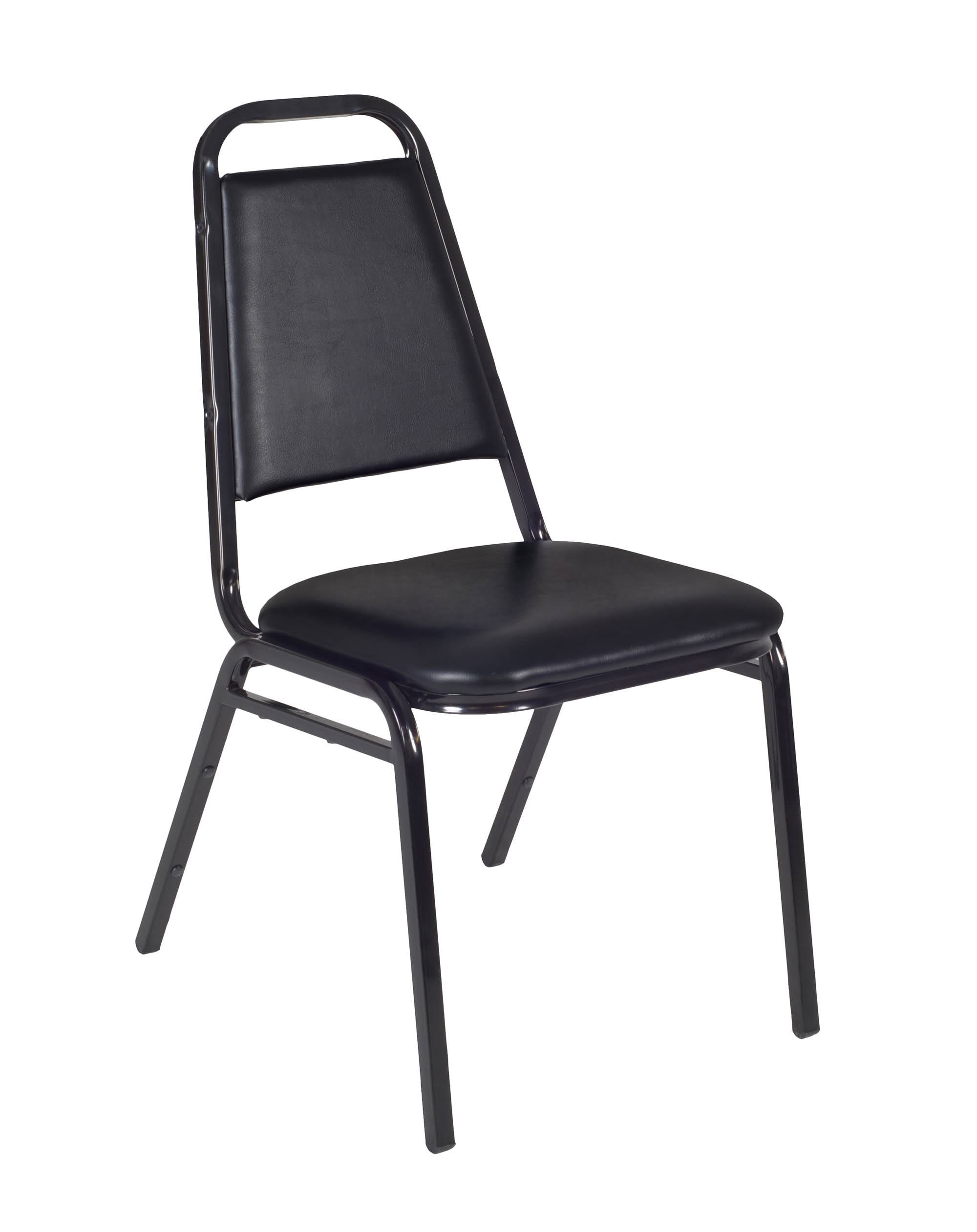 36 in. Breakroom Table with 4 Restaurant Stack Chairs M373671