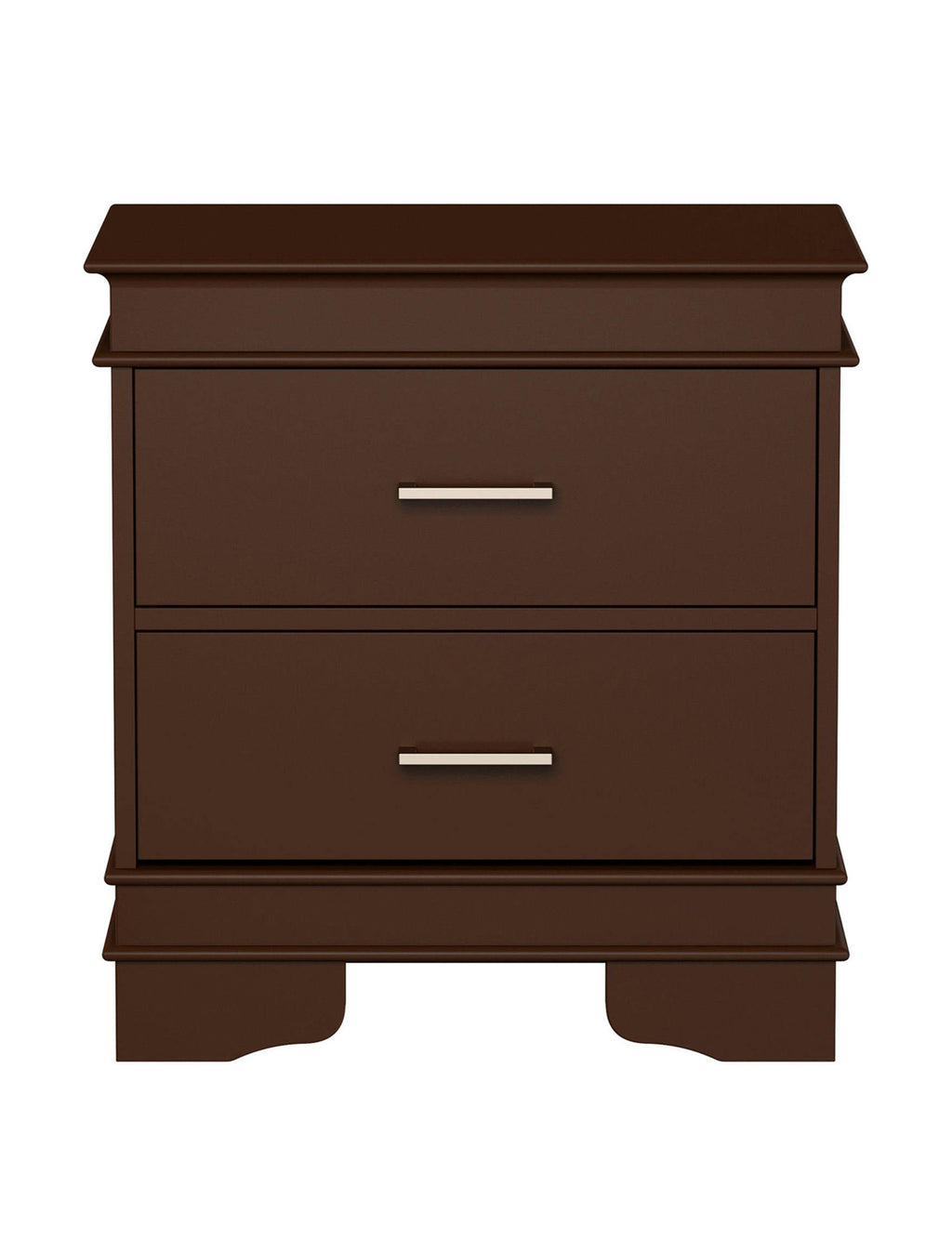 2-Drawer End Table Dark Brown I910161