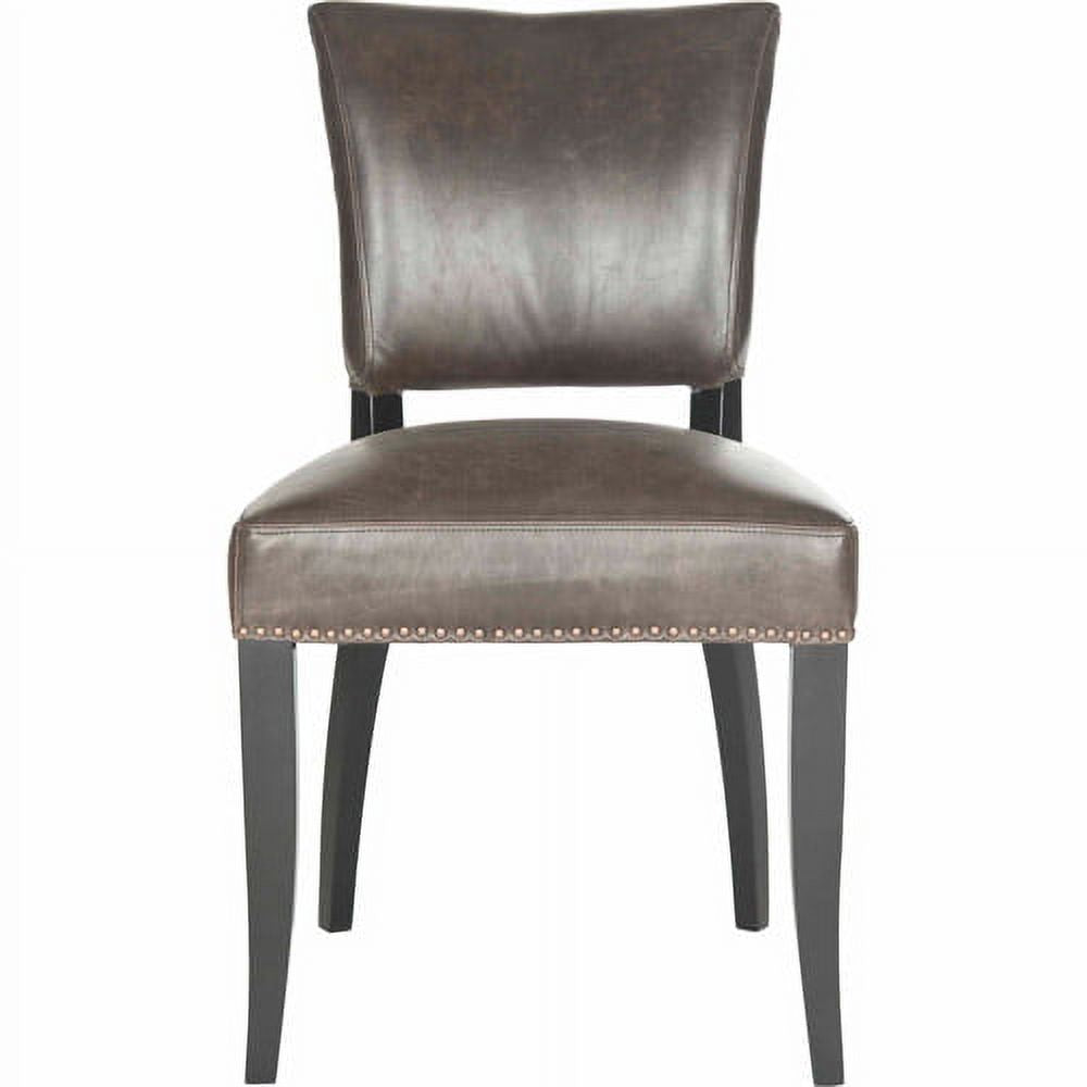 Antique Brown Glam Side Chair, Set of 2 O6962