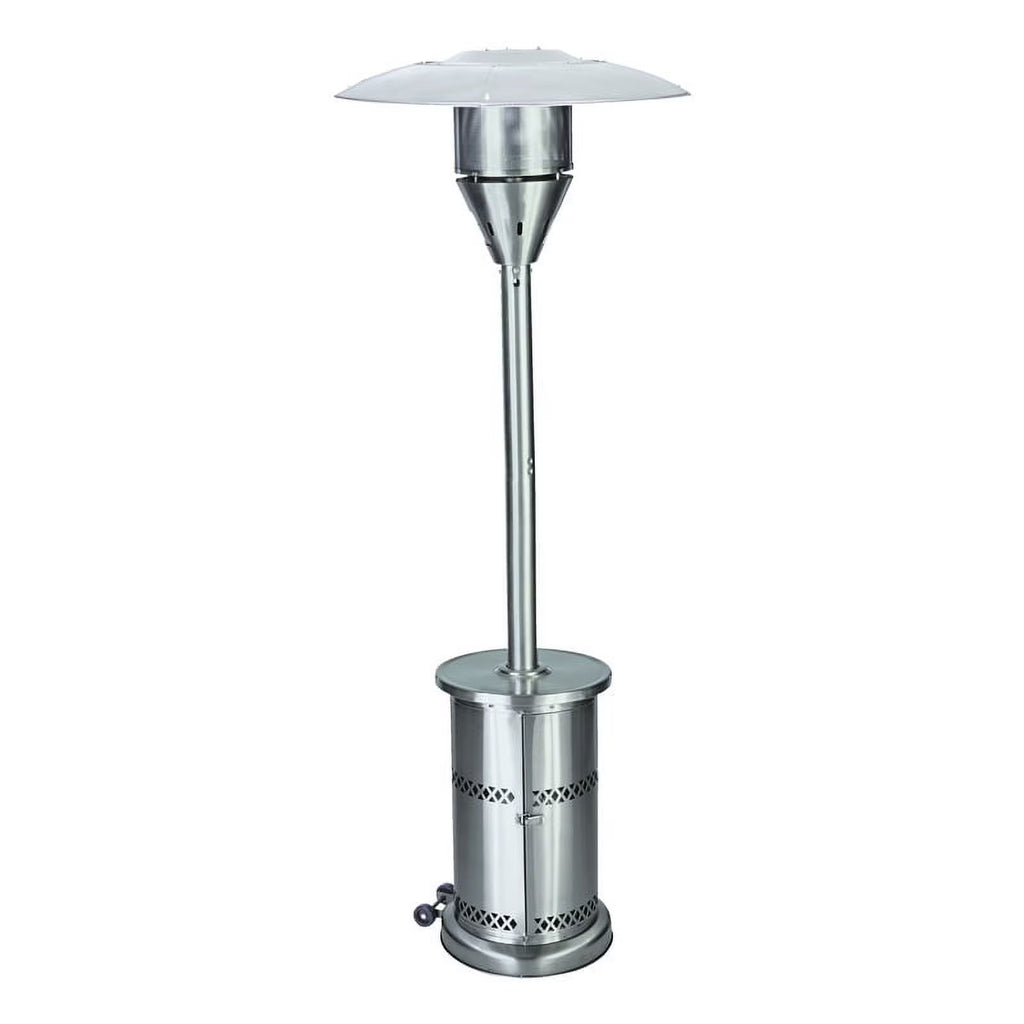 Freestanding 48000 BTU Stainless Steel LP Gas Patio Heater F416
