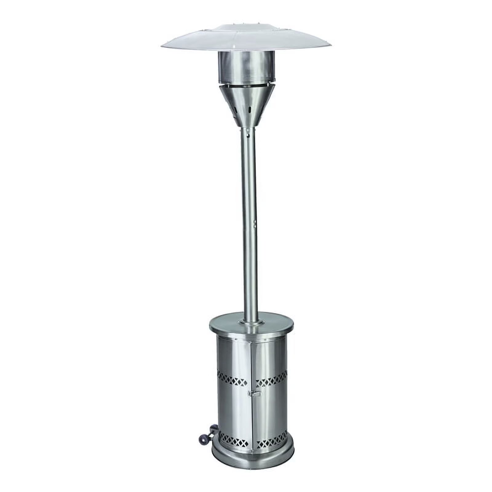 Freestanding 48000 BTU Stainless Steel LP Gas Patio Heater F416