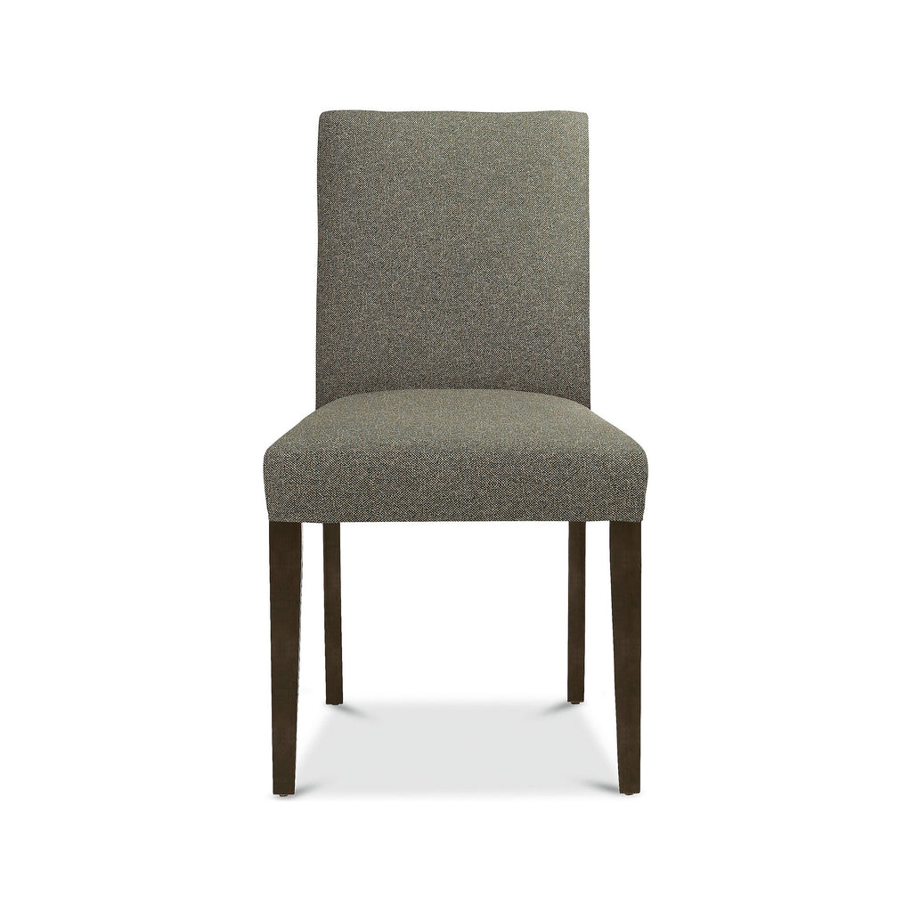 Modern Side Chair in Declan Curry with Charcoal Legs O52356