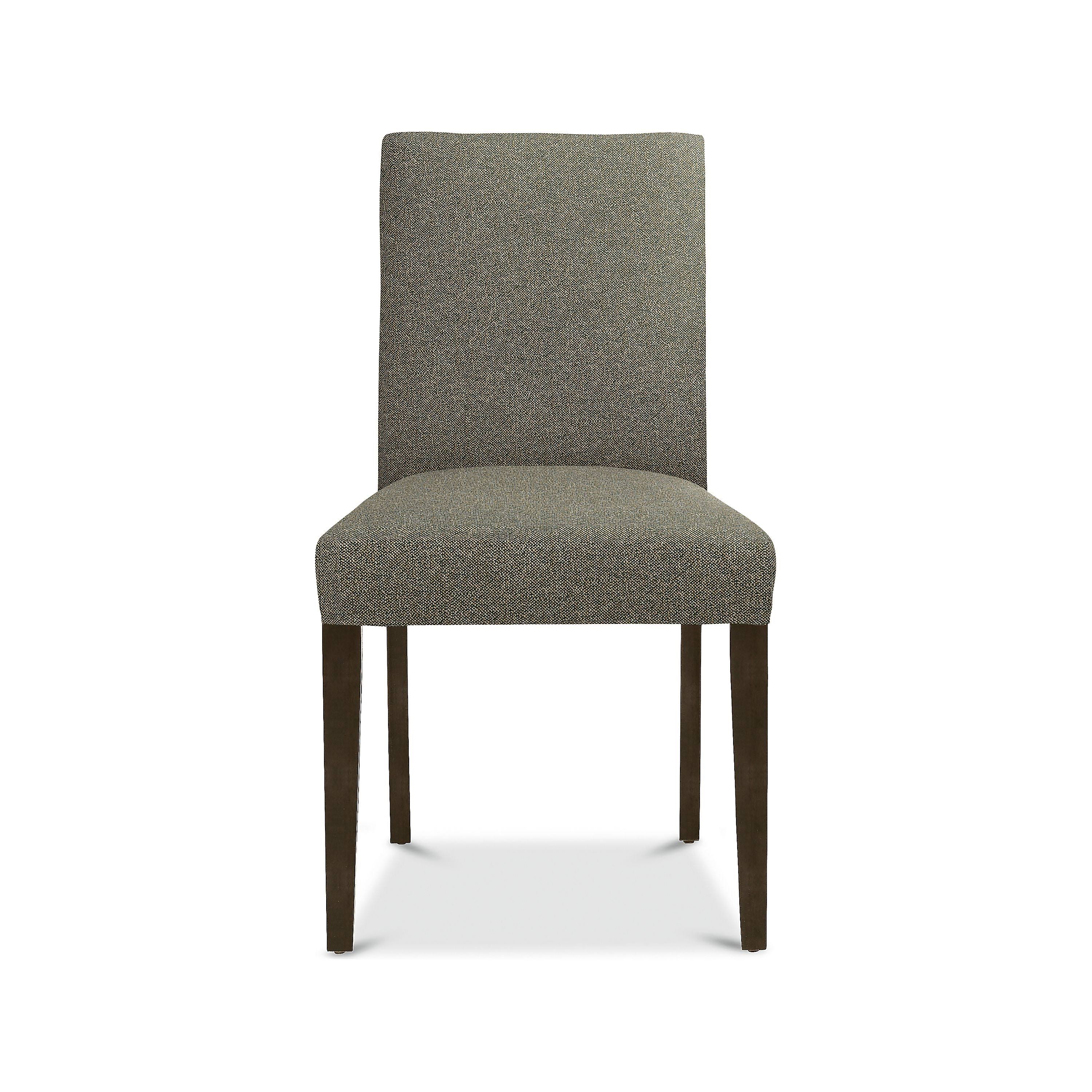 Modern Side Chair in Declan Curry with Charcoal Legs O52356