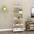 Solid Wood Ladder Bookcase S3065