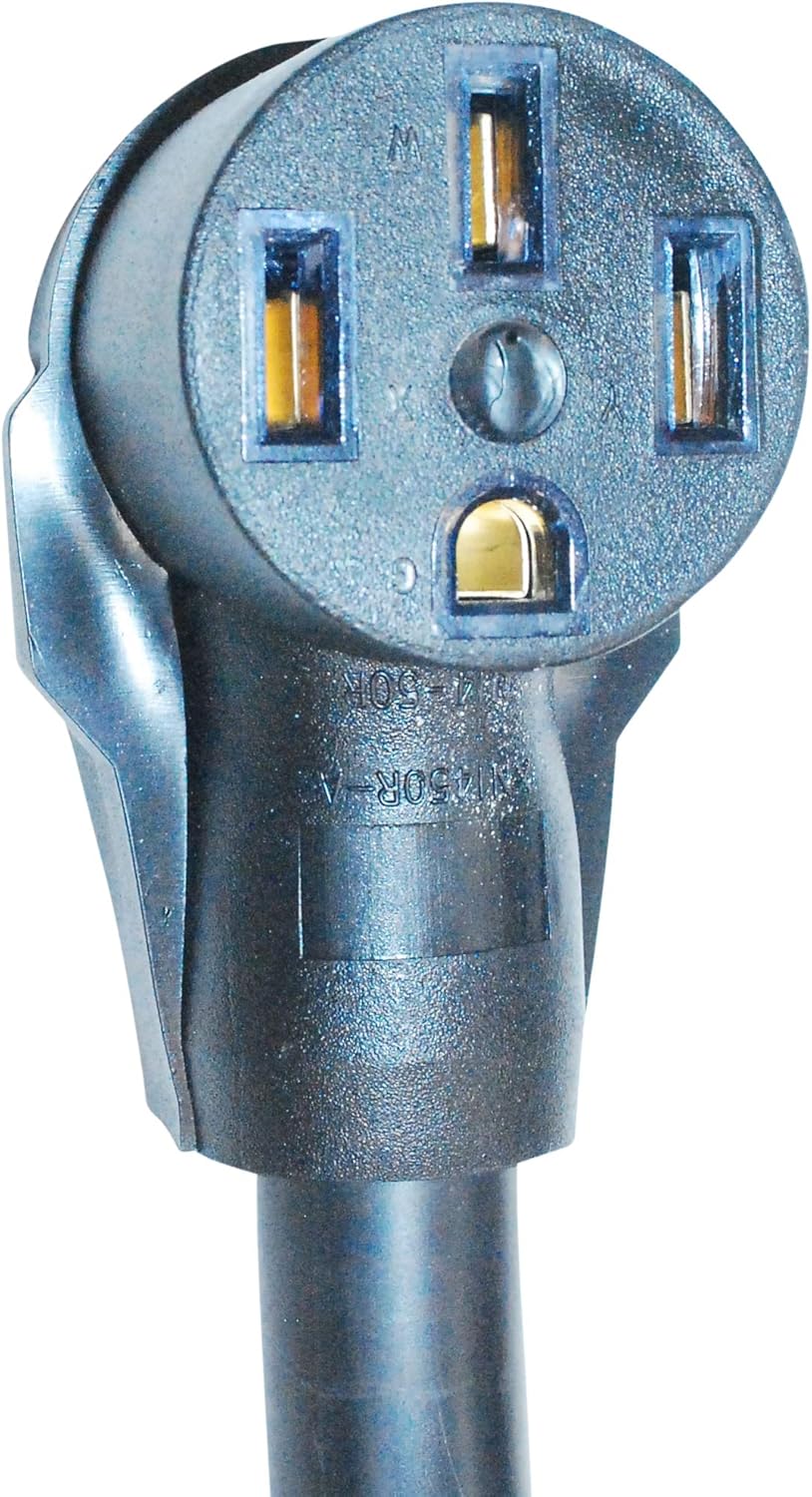 Heavy Duty 6 Gauge Nema 6-50P to 14-50R Adapter 50Amp Welding to 50Amp EV Pack of 2 X572