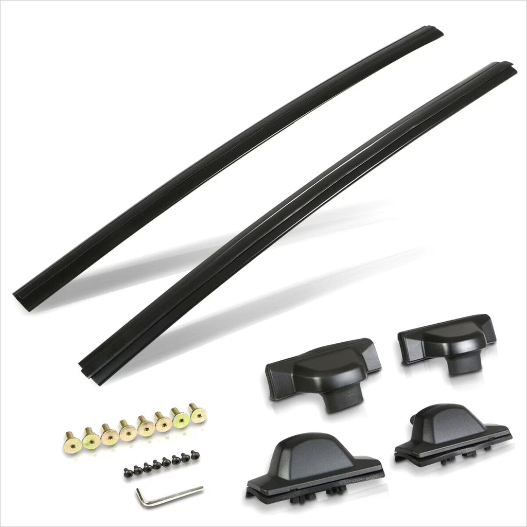 Black Coated Aluminum Roof Rack Crossbar X2229