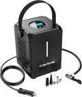 Cordless Tire Inflator with 6000mAh Rechargeable Battery, 150PSI, LCD Display, Pack of 2 W52476