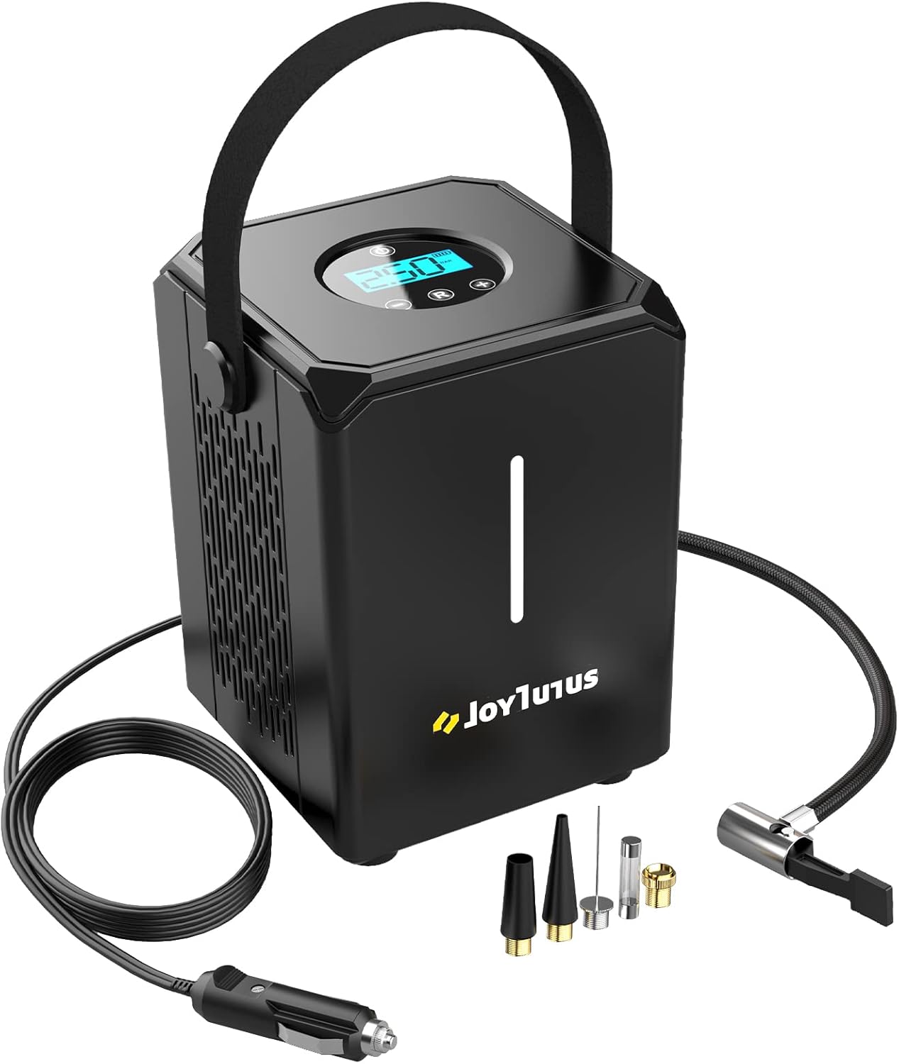 Cordless Tire Inflator with 6000mAh Rechargeable Battery, 150PSI, LCD Display, Pack of 2 W52476