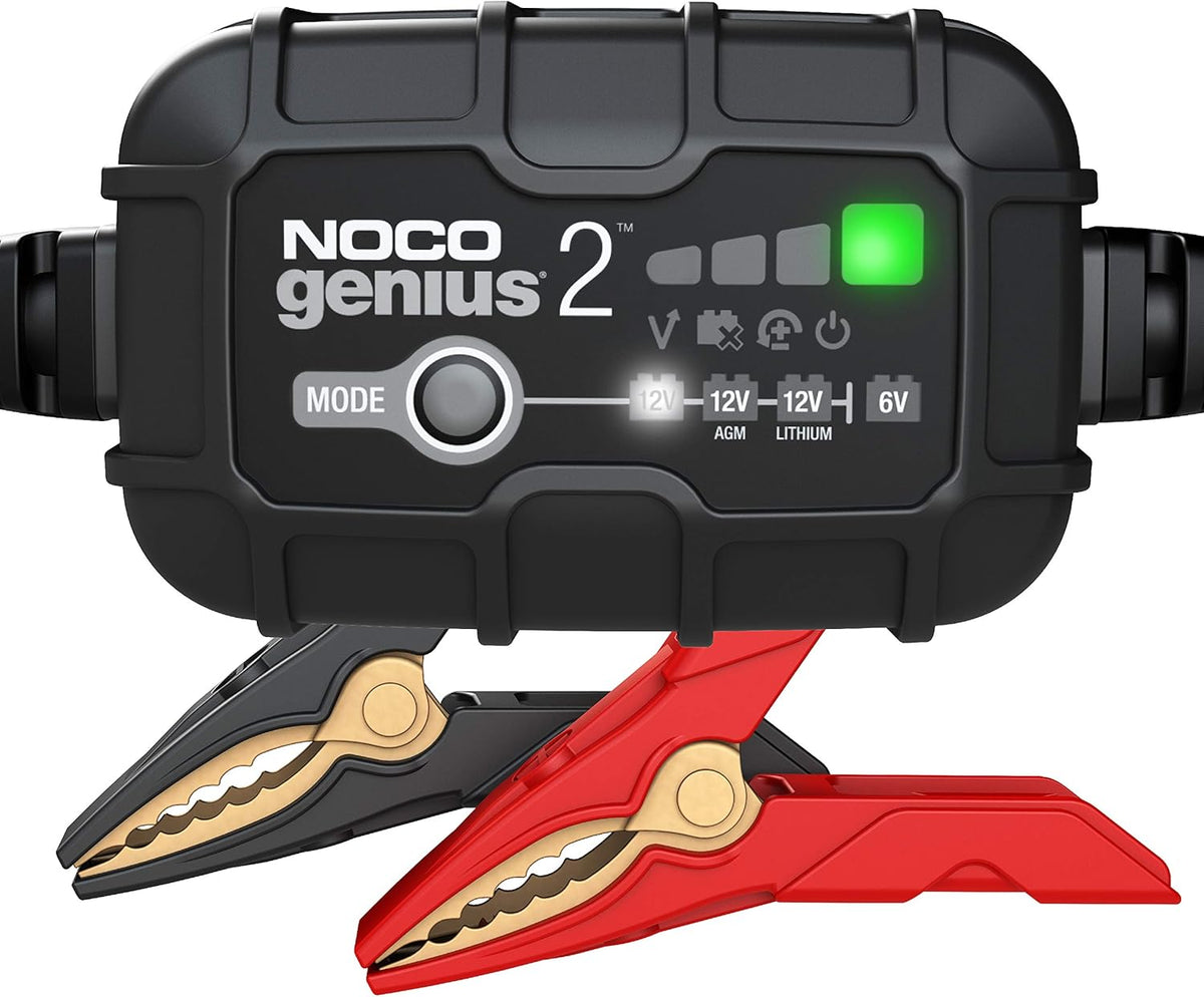 2-Amp Portable Smart Battery Charger and Maintainer, Pack of 2 S10013