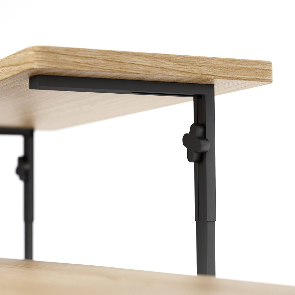 Black/Natural Gaming Desk J97657