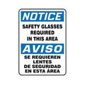 Safety Sign Safety Glasses U8422