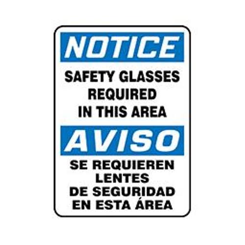 Safety Sign Safety Glasses U8422
