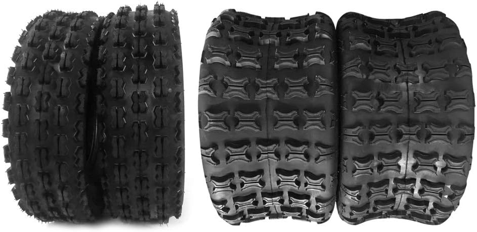 Set of 4 Sport ATV UTV Tires, 4 Ply, Tubeless I645