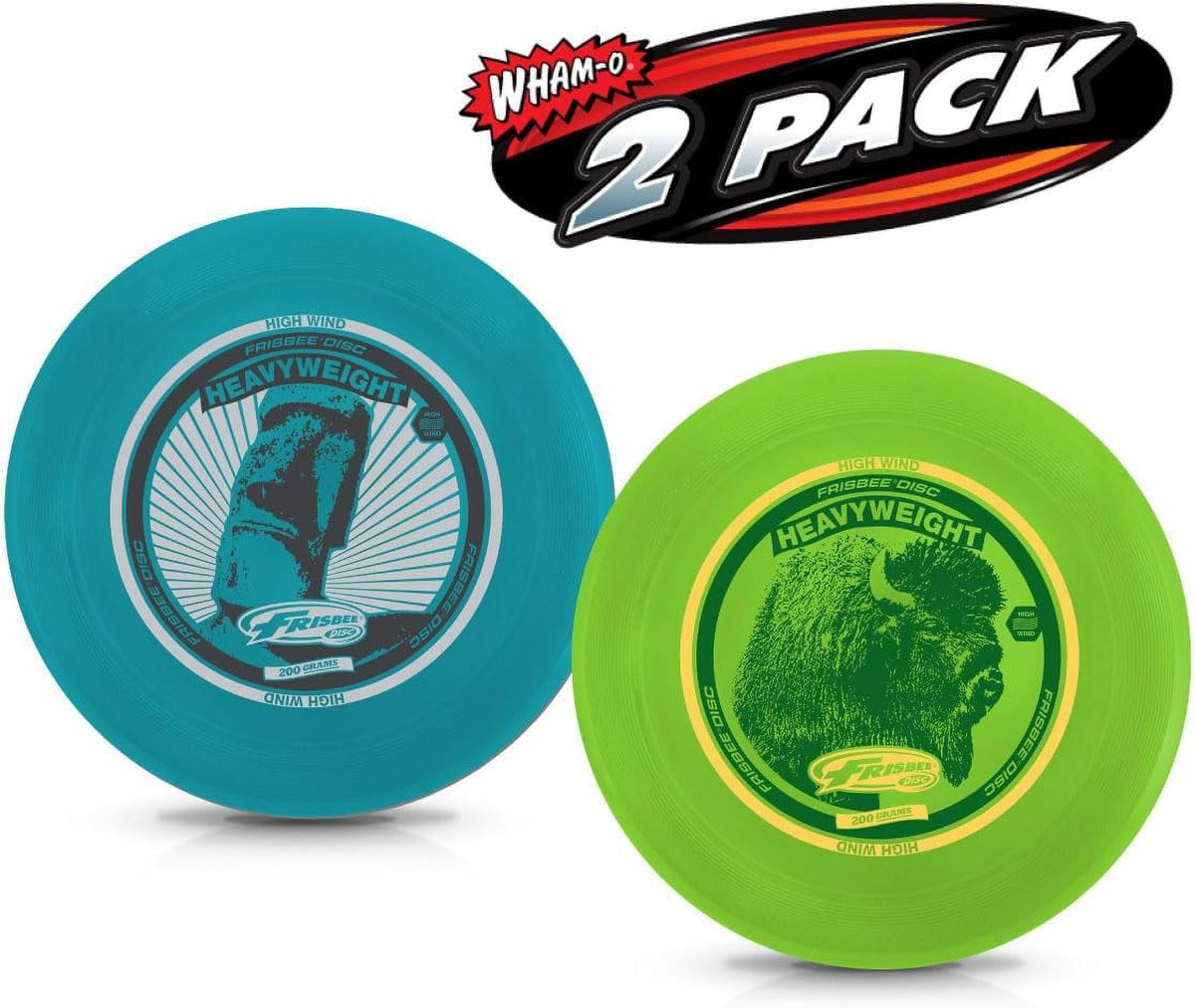 2 PACK 200 Grams Flying Disc V344629