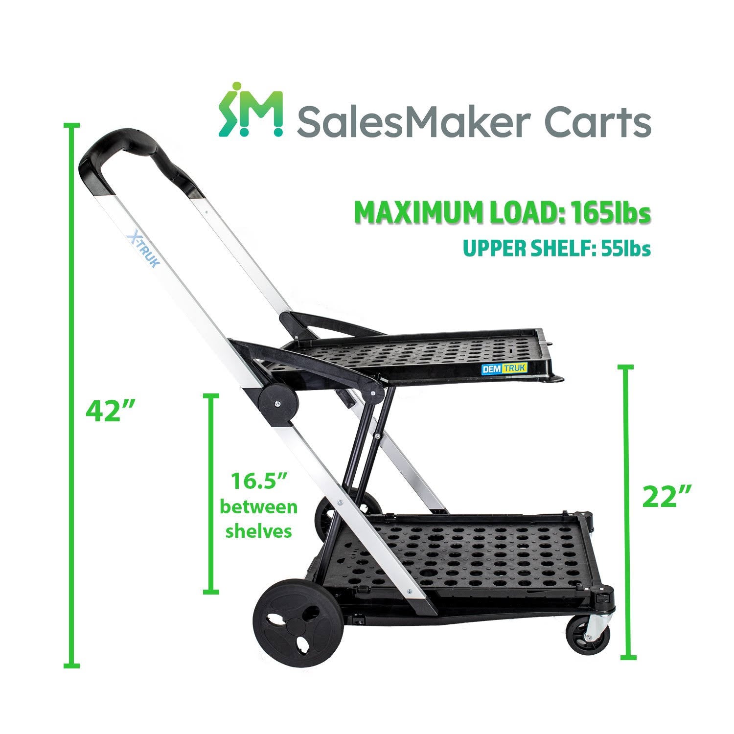 Folding Cart with Storage Basket G1711