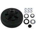 Trailer Brake Hub Drum Kit 10 in. x 2 w/ Bearings, Seal, Cap, Lugs (6 on 5.5) R580