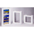 White 3-Box Plastic Glove Dispenser C3726