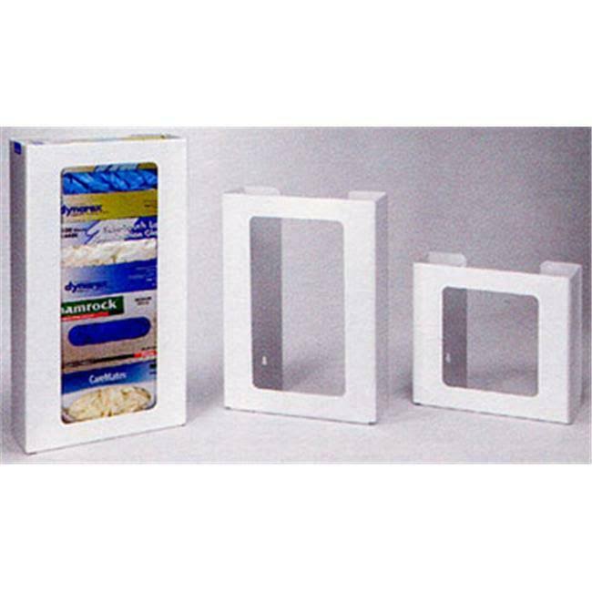 White 3-Box Plastic Glove Dispenser C3726