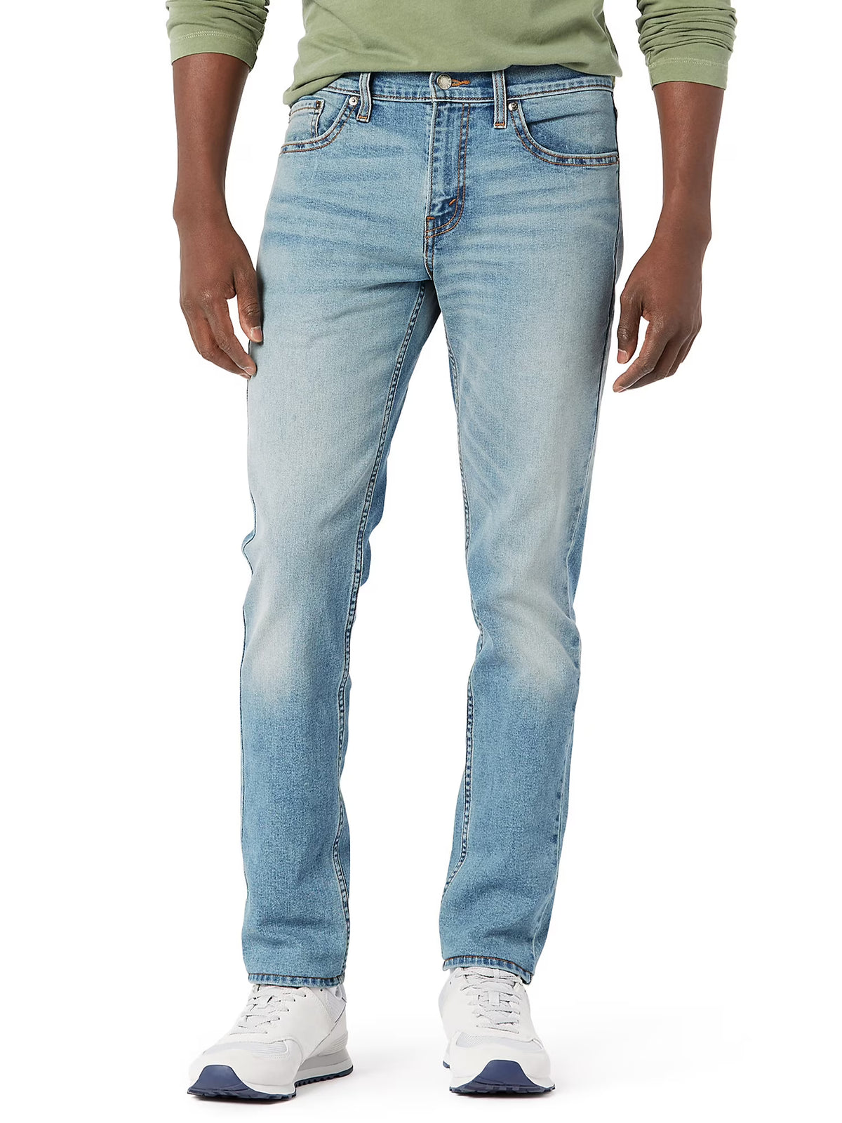 Men's Authentic Straight Fit Jeans V14190