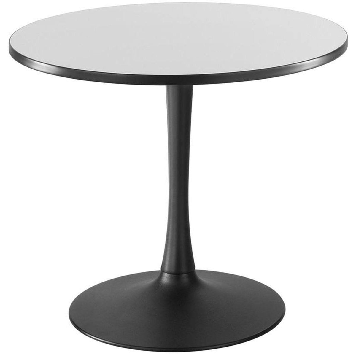 Gray/Black Round Sitting Height Chair H2180