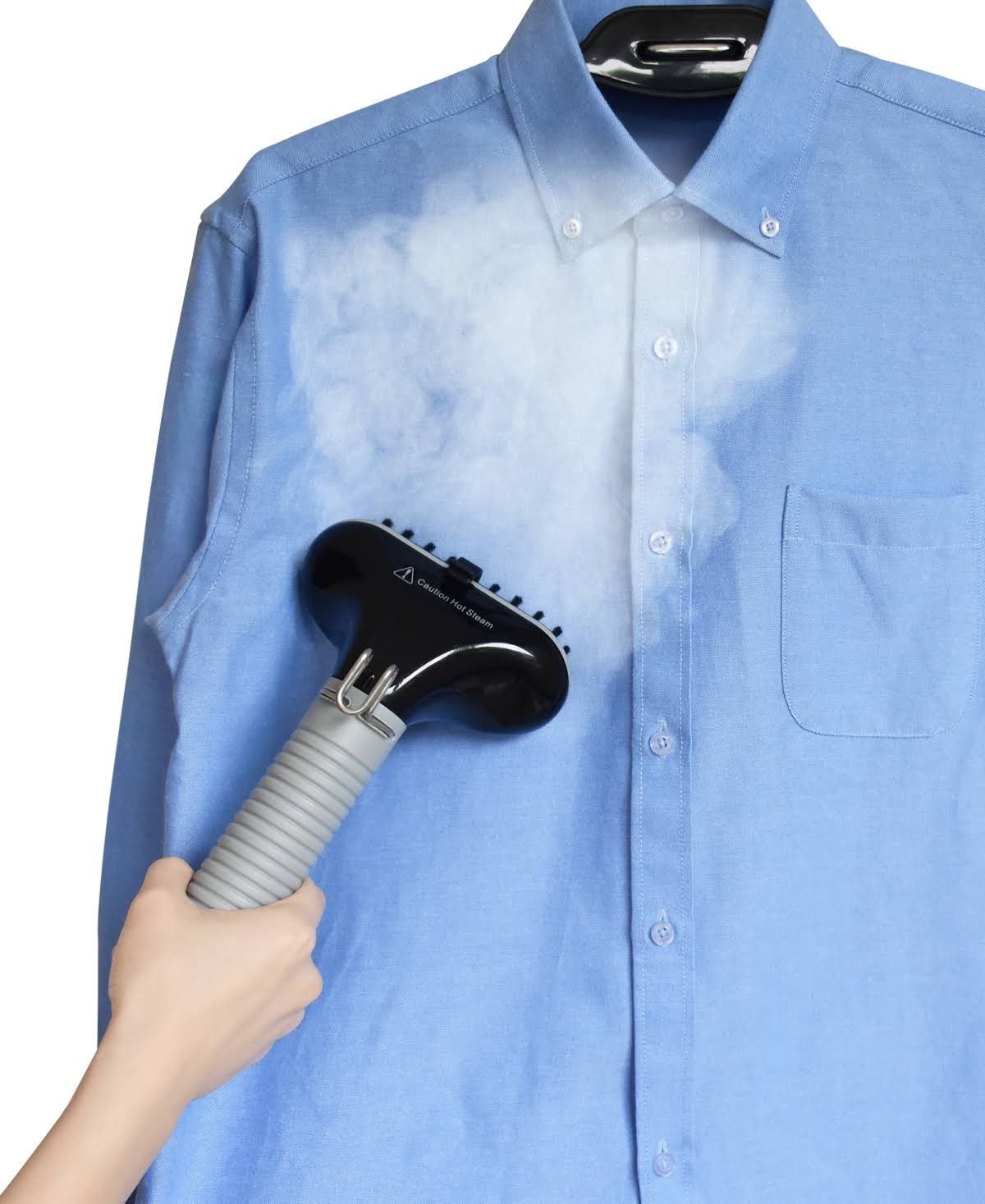 1500W Extra Wide Garment Steamer, Black L32598