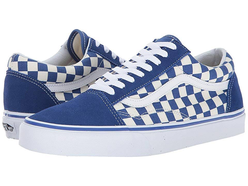 Blue Checkerboard Vans Shoes C196514