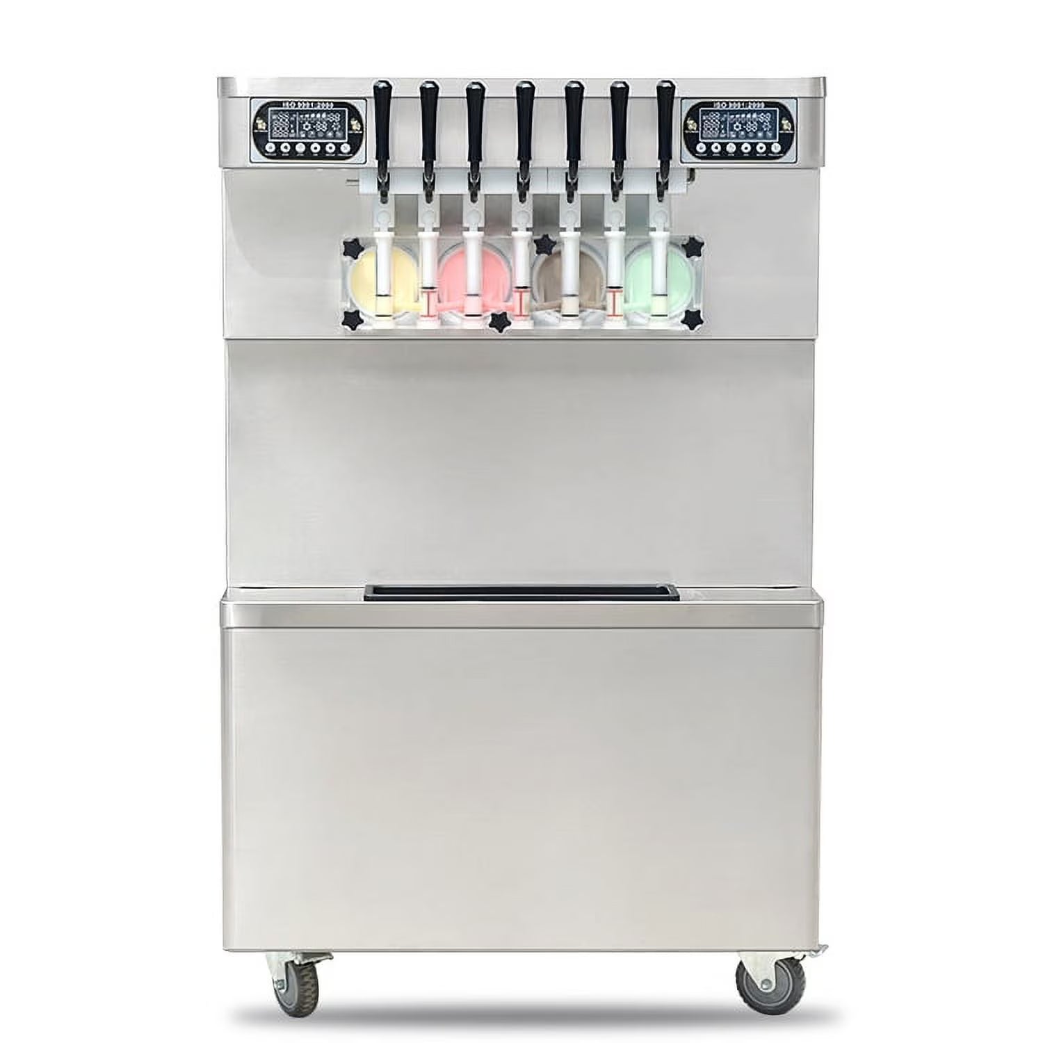 Soft Serve Ice Cream Machine with Transparent Dispenser P3300