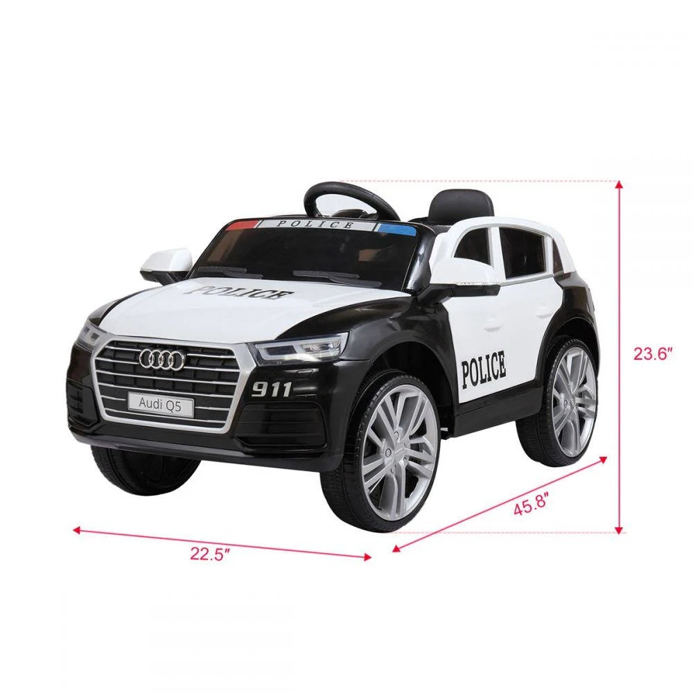 12V Police Ride On Car O6890