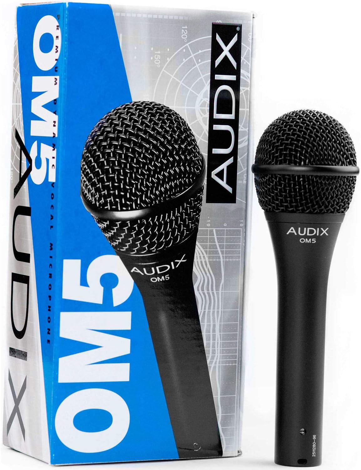 Dynamic Microphone with Foam Windscreen and XLR Cable S555037