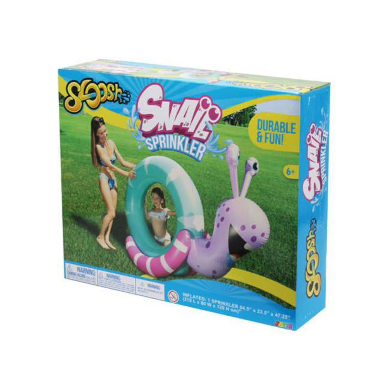 Inflatable Snail Sprinkler Pack of 4 Q602400