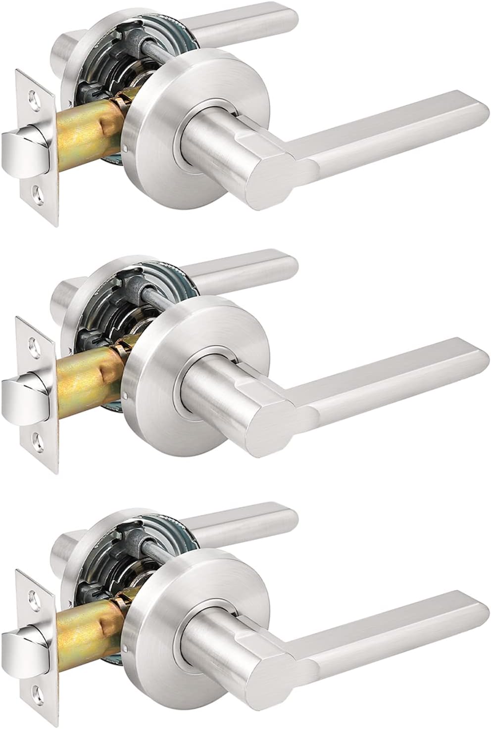 Privacy Door Lever Locks, Contractor Pack (10 Pack) D287