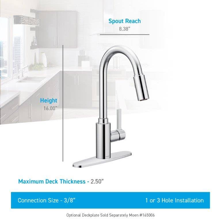 Chrome Kitchen Faucet B144