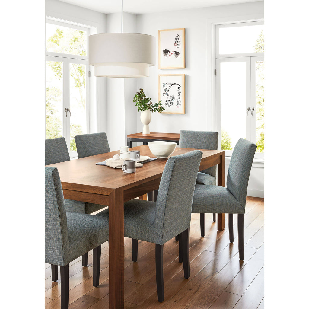 Modern Side Chair in Declan Curry with Charcoal Legs O52356